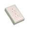 Wiremold Legrand Rectangle Plastic 1 gang Outlet Box Ivory B2D - alternate 2